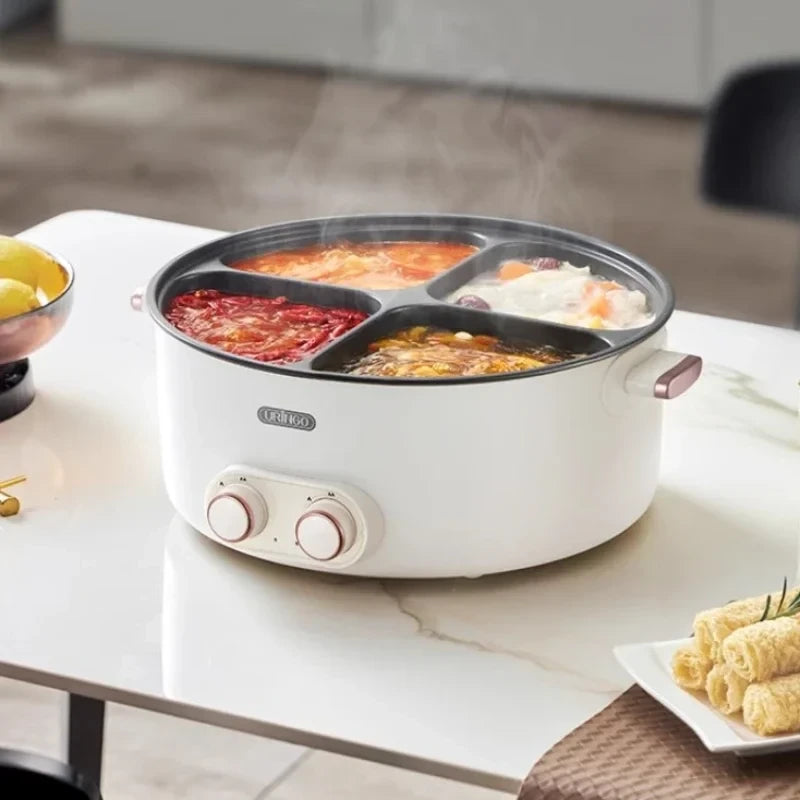 4-Compartment Electric Hot Pot