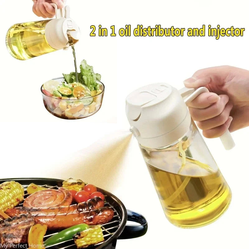 2-in-1 Oil Spray &amp; Pour Dispenser