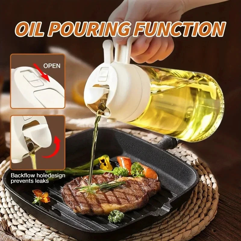 2-in-1 Oil Spray &amp; Pour Dispenser