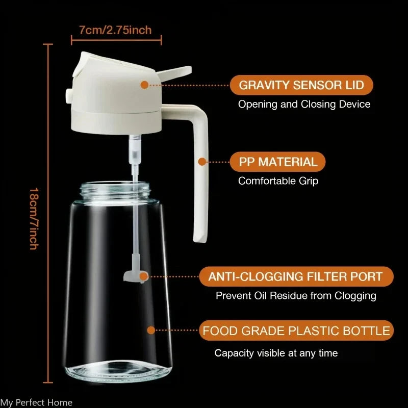2-in-1 Oil Spray &amp; Pour Dispenser