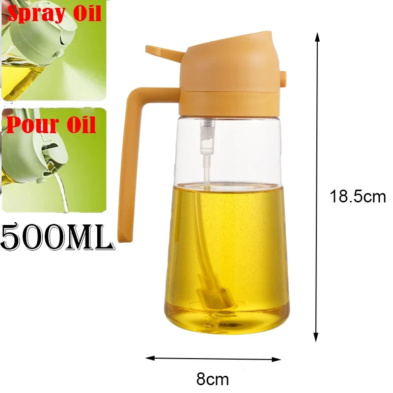 2-in-1 Oil Spray &amp; Pour Dispenser