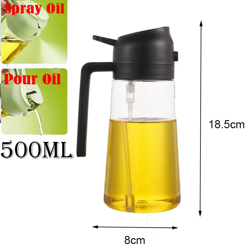 2-in-1 Oil Spray &amp; Pour Dispenser