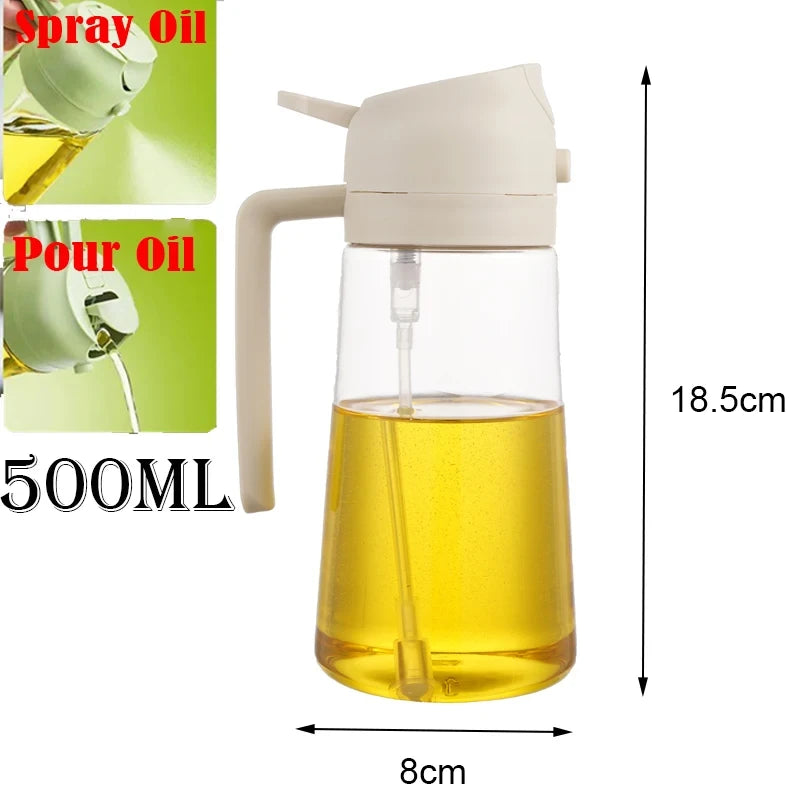 2-in-1 Oil Spray &amp; Pour Dispenser