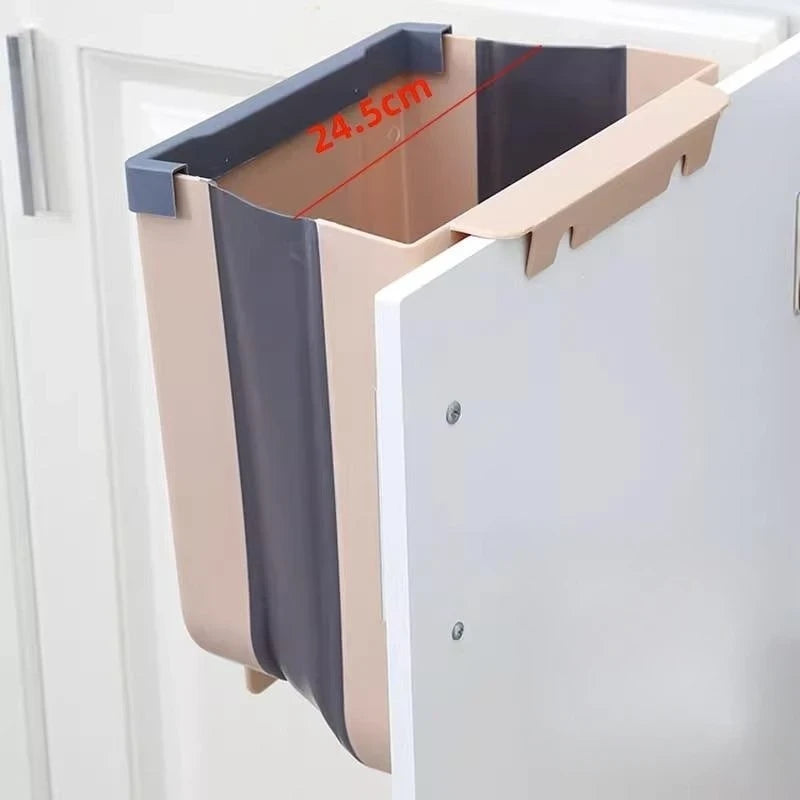 Foldable Hanging Kitchen Trash Bin