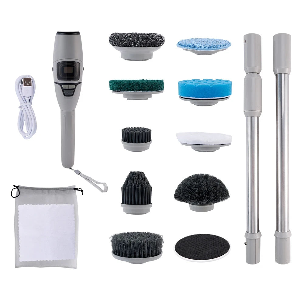 Multifunctional Wireless Spin Scrubber 10 IN 1