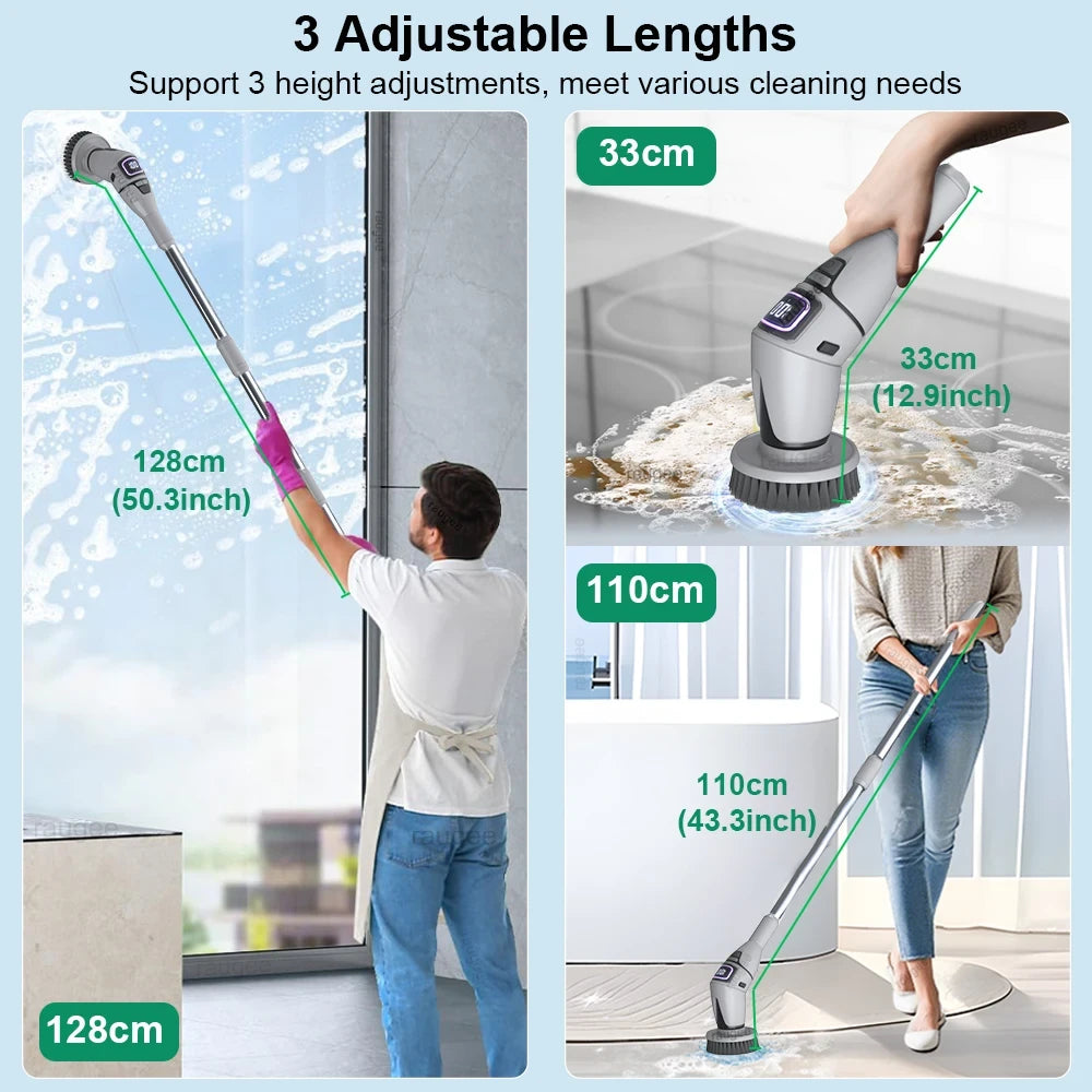 Multifunctional Wireless Spin Scrubber 10 IN 1